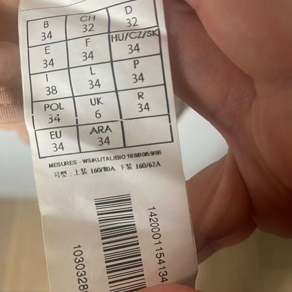 Promod SZ 2 pink polkadot dress - Picture 4 of 4